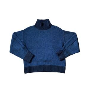 3.1 Phillip Lim Metallic Mock Neck Sweater Women’s XS Boxy Fit